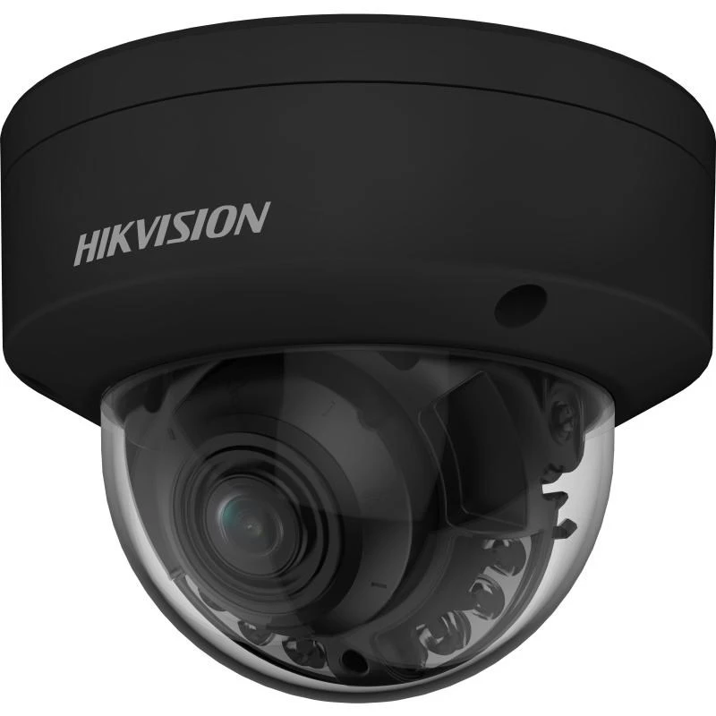 Hikvision Pro Series ar ColorVu DS-2CD2747G2HT-LIZS(2.8-12)/eF/BLK turret IP drošības kamera iekštelpām un ārā 2688 x 1520 pikseļi Griestu