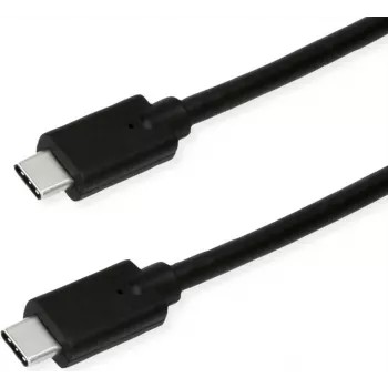 USB kabelis ROLINE zaļa 11.44.9072 USB 3.2 Gen 2x2 1,5 m melns