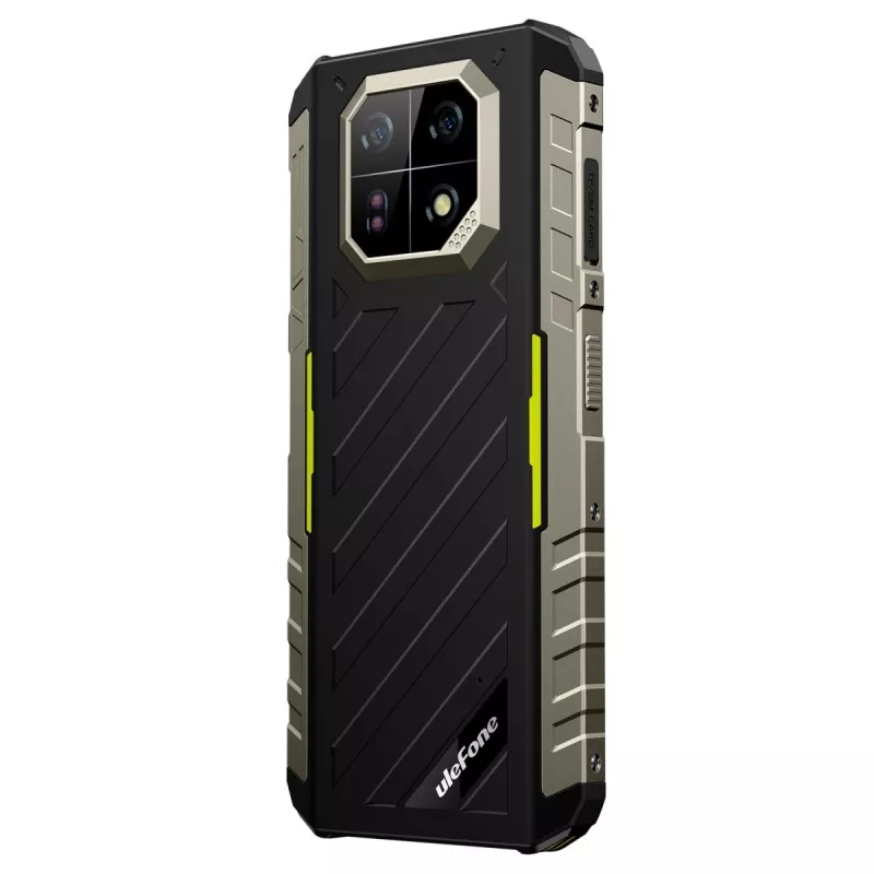 Izturīgs viedtālrunis UleFone Armor 22 4G, 9GB RAM, 128GB krātuve, IP69K, zaļš