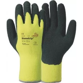 Aizsargcimdi Honeywell Kälteschutzhandschuh 08. izmērs Stone Grip dzeltenā/melnā krāsā CE CAT2