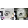 Pie sienas stiprināms LED neona gaismeklis Paladone Stormtrooper modelis PP14595SWVN, dekoratīvs Zvaigžņu karu apgaismojums