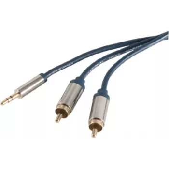 Audio kabelis 3,5 mm uz 2 x RCA ShiverPeaks SP30831-plāns