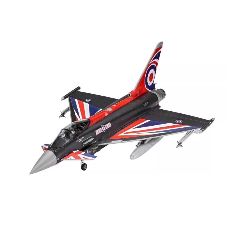 Plastmasas modeļa komplekts REVELL Eurofighter Melns Jack 1/48