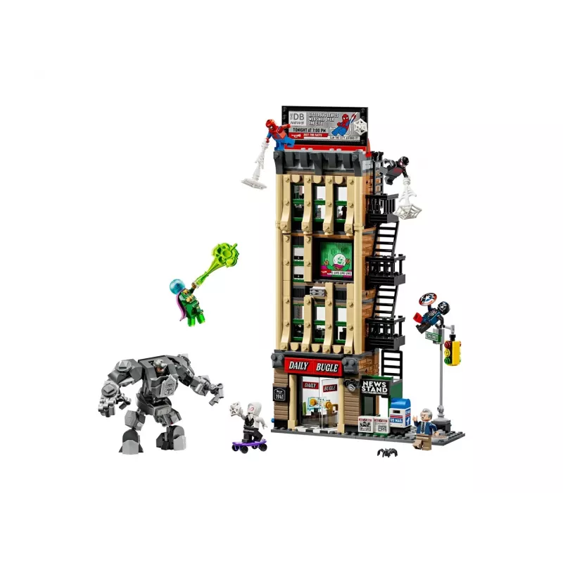 LEGO MARVEL 76342 Zirnekļcilvēks pret Mysterio: The Daily Bugle