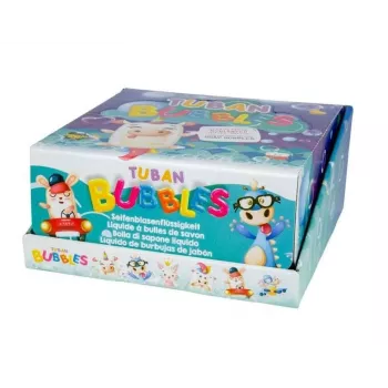 Burbuļu komplekts Tuban DISPLAY MAZIE ZIEPJU BURBUĻI MIX 36 GAB. x 60 ml