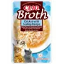 Mitrā kaķu našķa INABA Ciao Broth Chicken & Scallop 40 g paciņa, šķidrs gaļīgs maisiņš, 88% mitrums, 9,4% olbaltumvielas