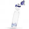 ūdens pudele Total Clear One MyPlanet Blue 0,75 L caurspīdīga/tumši zila, vienas rokas aizdare ONE