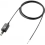Rūpnieciskais endoskops Voltcraft 103558, 55° skata leņķis, kompakta inspekcijas kamera, 300 g
