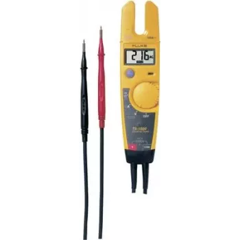 Fluke Elektrotester - 0 - 100 A - 0 - 1000 V - 0 - 1000 V - 1000 V - Melns - Pelēks - Sarkans - Dzeltens - LED (659570)