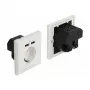 Kontaktligzda CEE 7/3 + USB DeLOCK 11471