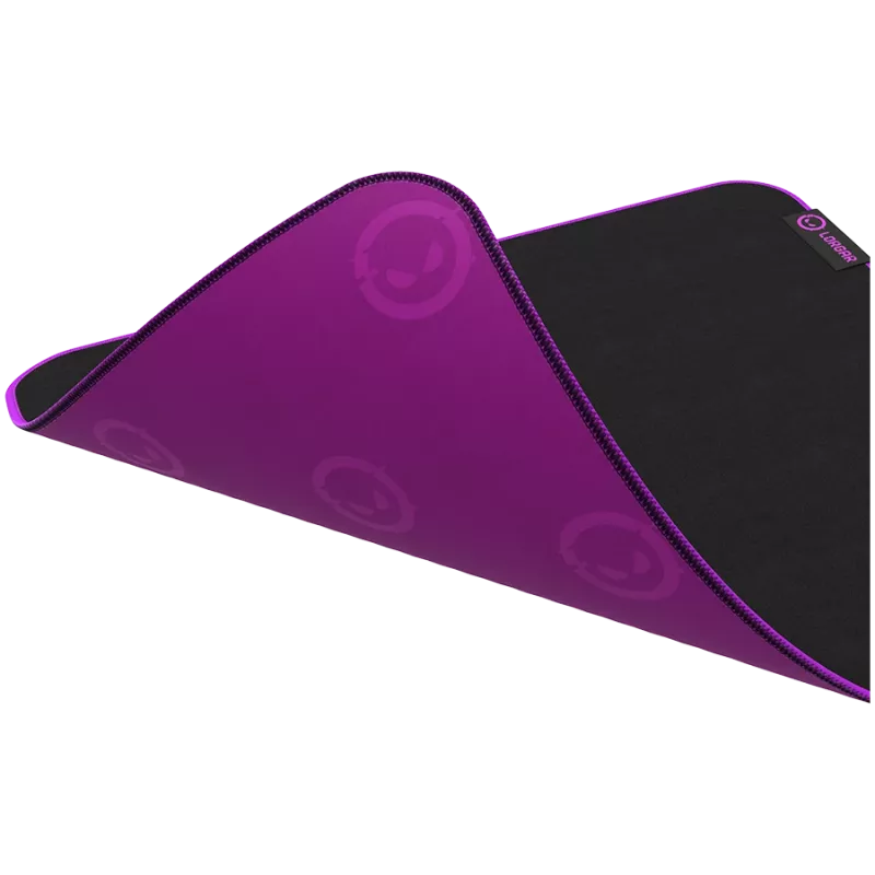 Spēļu peles paliktnis Lorgar LRG-GMP313 melns violets 360x300mm