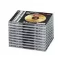 Hama CD Double Jewel Case Standard, iepakojumā 10, 2 diski, caurspīdīgs