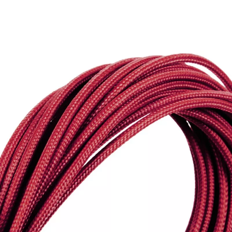 CableMod C-Series Rmi, RMx ModFlex Essentials kabeļu komplekts - sarkans