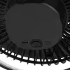 Adler uzlādējams piestiprināms galda ventilators | AD 7342 | Galda ventilators | Melns | Diametrs 15.5 cm | Ātrumu skaits 3 | Oscilācija | 5 W