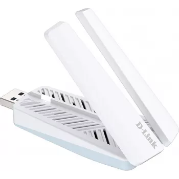 D-Link BE6500 Wi-Fi 7 USB adapteris, bezvadu, USB, WLAN, Wi-Fi 7 (802.11be), 6500 Mbit/s