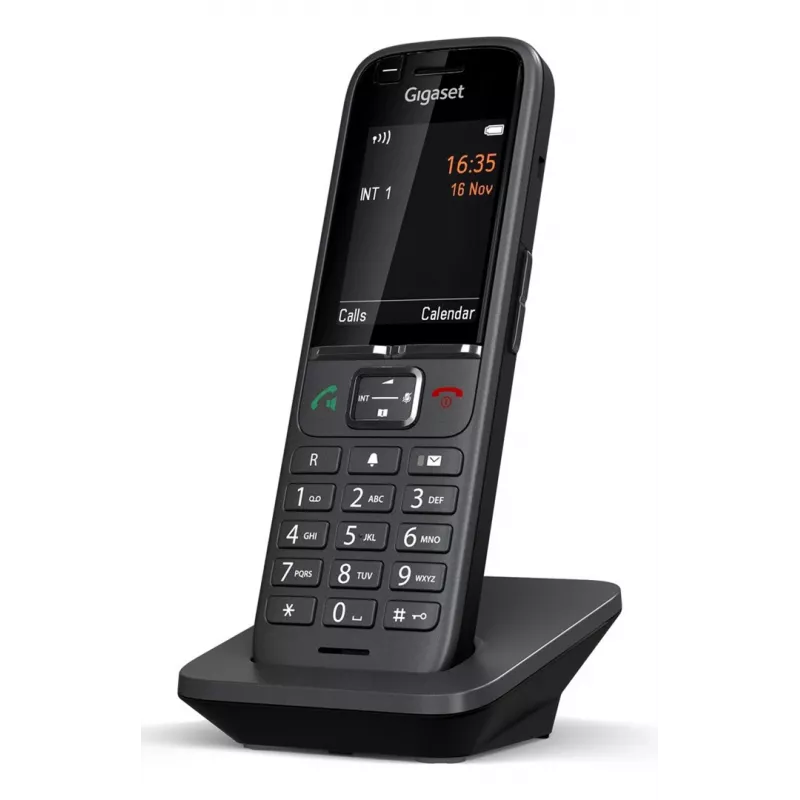 Gigaset N530 IP PRO + S700H PRO DECT tālrunis ar zvanītāja ID, antracīts