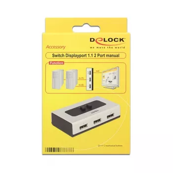 Video pārslēdzējs DeLOCK 87668 DisplayPort