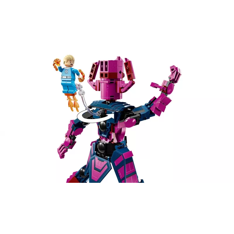 LEGO konstruktors Marvel Super Heroes 76316 — Fantastiskais četrinieks: Galactus minifigūru komplekts, 427 detaļas, 4 minifigūras, vecumam 9+
