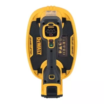 Vakuuma pacēlājs DeWalt GRABO DCE590N 18V bezvadu pārnēsājams piesūkšanās instruments, 1 piesūceknis, maks. slodze 120 kg