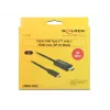 Video kabeļa adapteris DeLOCK 85292 USB Type-C uz HDMI 3m Melns