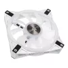 Corsair iCUE QL120 120 mm ARGB korpusa ventilators – balts