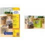 AVERY uzlīmes L7108-25 — taisnstūra kraftpapīrs 105×57 mm, 100% pārstrādāts, 25 loksnes