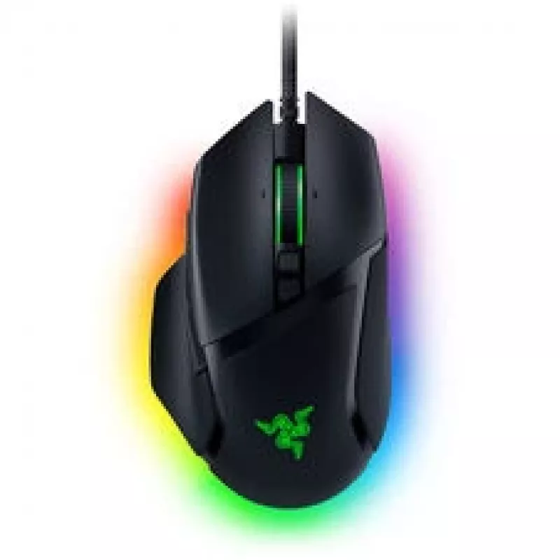 Spēļu pele un mobilais peļu paklājiņš komplektā Razer Basilisk V3 ar Goliathus Mobile (melns)