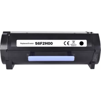 Renkforce toneris, kas aizstāj Lexmark 56F2H00, saderīgs, melns, 15000 lappuses, 56F2H00 RF-6131126 (RF-6131126)