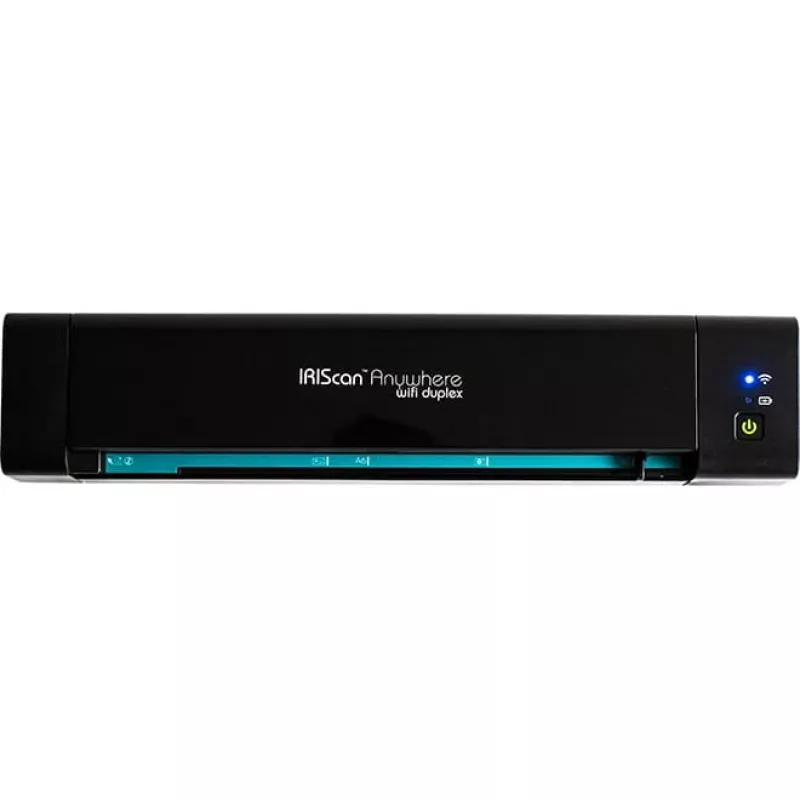 I.R.I.S. IRIScan Anywhere 6 WiFi Duplex rokas skeneris 1200 x 1200 DPI A4 Melns