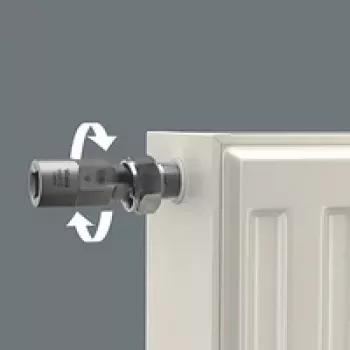 Wera 9529 C 1/2 collas pakāpienu uzgriežņu atslēga sprūdratslēgām