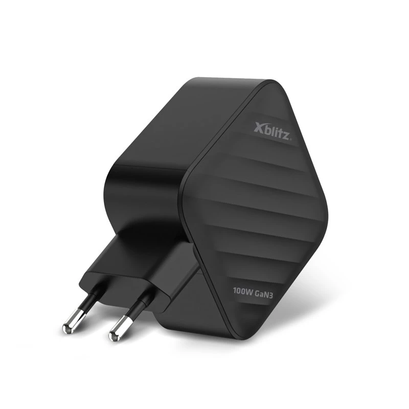 Lādētājs Xblitz XC3 USB-C PD 100W GaN3 — tīkla strāvas adapteris, PD ātrā uzlāde