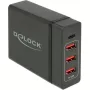 DeLOCK USB sienas lādētājs 63974 Universal Melns AC Indoor