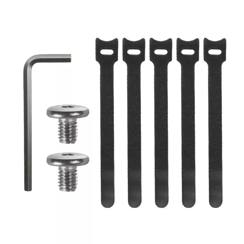 Zem galda kabeļu organizators MACLEAN MC-105 W — tērauds, balts, maks. slodze 5 kg, piemērots galda biezumam 0,5–50 mm