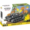 Būvkomplekts Cobi Panzer II Ausf. A — 250 gab., melns