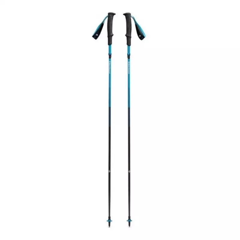 DIAMOND Melns DISTANCE CARBON TREKKING POLES, 115 CM - DESERT SKY