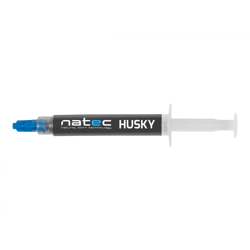 Termopasta NATEC Husky NPT-1324, siltumvadītspēja 4.63 W/m·K, tilpums 2 ml, blīvums 2.5 g/cm³