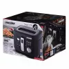 Fritieris Mesko Home MS 4908 Viens 2,5 L 1800 W Melns Pelēks