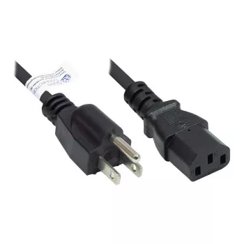 Good Connections P4530-S050 - 5 m - Netzstecker Typ B - C13-Koppler - SJT - 125 V - 10 A