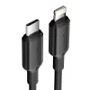 USB-C uz Lightning kabelis 3A 480Mbps 1m MELNS