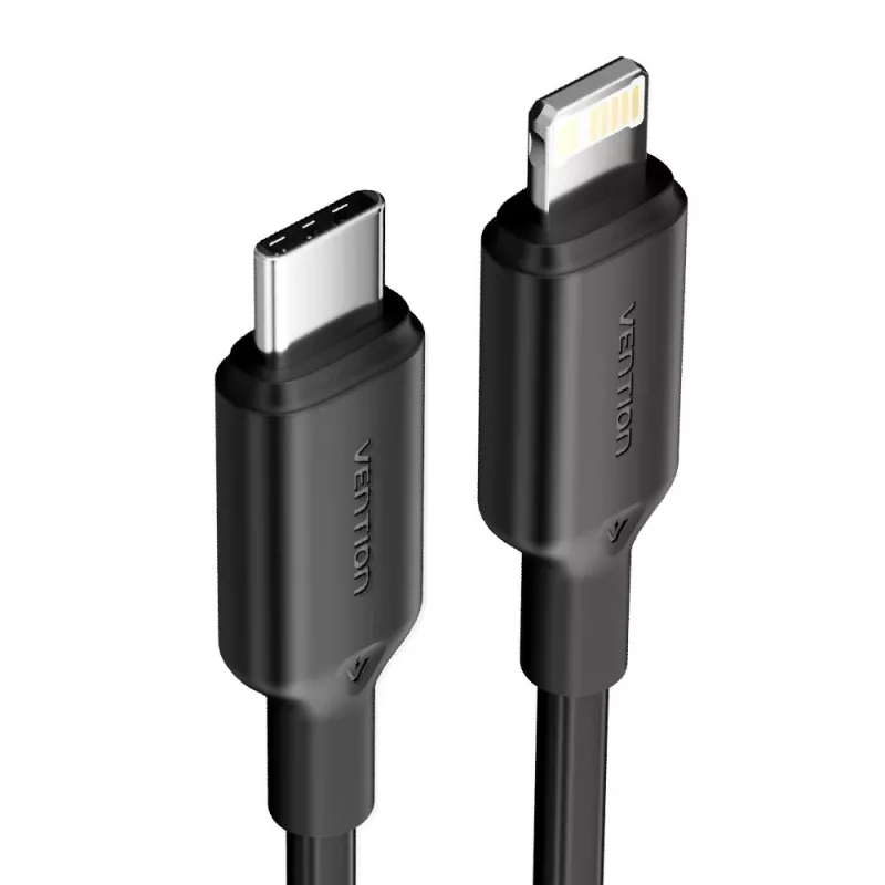 USB-C uz Lightning kabelis 3A 480Mbps 1m MELNS
