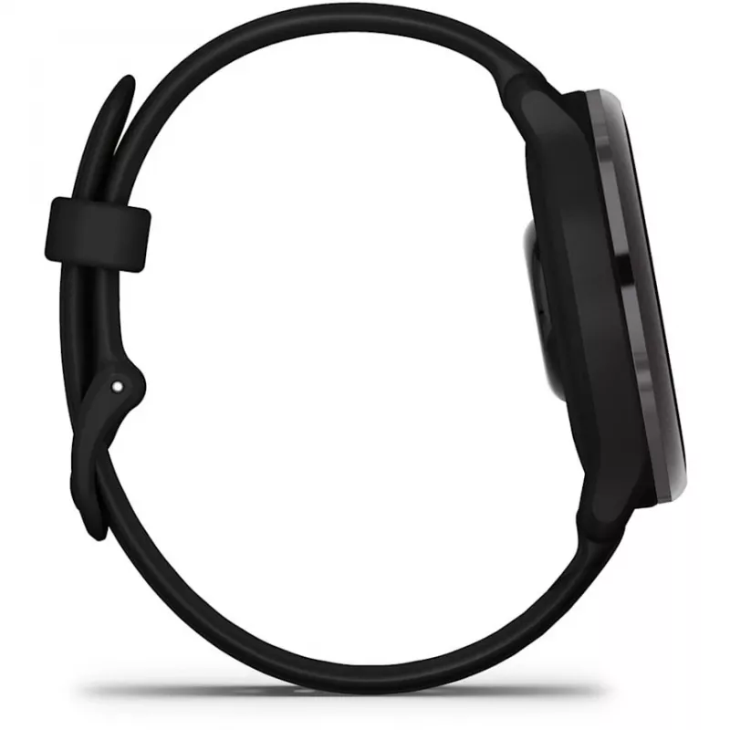 Garmin vívoactive 6 3,05 cm (1,2) AMOLED 42 mm Digitāls 390 x 390 pikseļi Skārienekrāns Melns Wi-Fi GPS (satelīts)