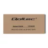 Qoltec 53036 AGM akumulators | 12V | 24Ah | maks. 360A
