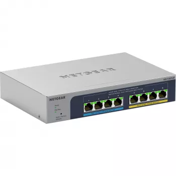 NETGEAR MS108TUP Nepārvaldāms L2 2.5G Ethernet (100/1000/2500) Power over Ethernet (PoE) Pelēks