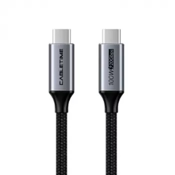 USB Type-C uz Type-C kabelis extra digital CA913312 — USB 3.2, 20 Gbps, 100 W PD