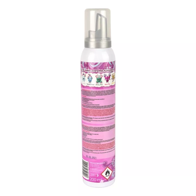 Vannas putu rotaļlieta Tuban TUBI FOAM PINK 200 ml Zēns Meitene