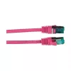 EFB-Elektronik RJ45 komutācijas kabelis Cat.6A S/FTP LSZH fuksīna 2m Ražotājs: EFB Elektronik (MK6001.2MA)