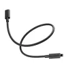 USB-C vīriešu uz USB-C sieviešu pagarinātājs Viture One-UCEx-50-Blk, USB 3.2 Gen1, 50 cm, melns