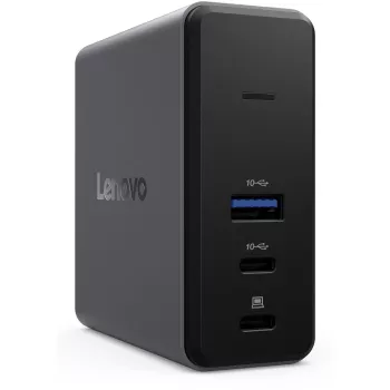 Lenovo X9 Charging GaN Dock, vadu, USB 3.2 Gen 2 (3.1 Gen 2) Type-C, pelēks