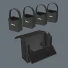 Cietais instrumentu futrālis Wera 05004357001