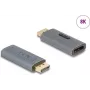 DeLOCK 64328 kabeļa dzimuma pārveidotājs DisplayPort Antracīts